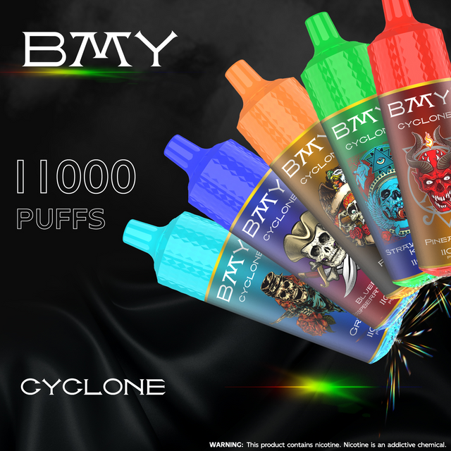 BMY- Tornado 11000 Vape jetable rechargeable 