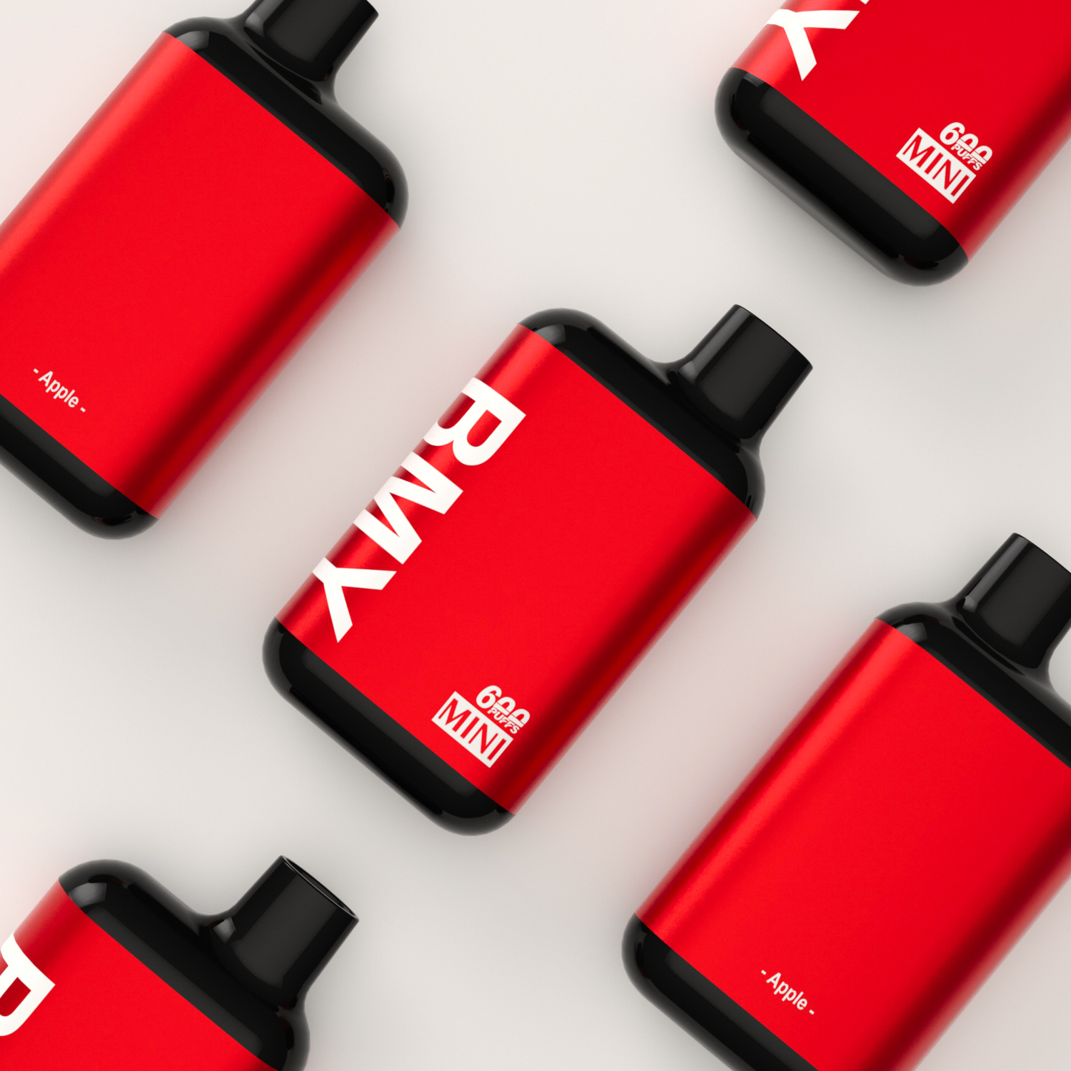 Bmy Mini 2ml huile liquide 0/2/3/5% Nicotine portable mini taille vape jetable batterie non rechargeable avec 600 appareils de bouffées 