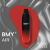 BMY AIR Pen Style OEM ODM E Cigarette jetable offre 6000 bouffées avec prix de gros dispositif de vapotage 15 saveurs populaires Stock profitez-en